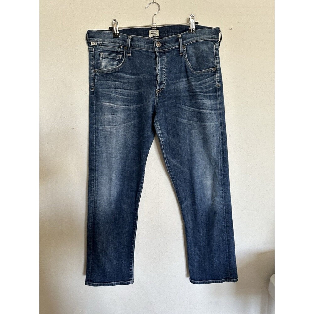 Citizens Of Humanity Emerson Slim Boyfriend Jeans Womens Waist 36” Tag Says 31,
